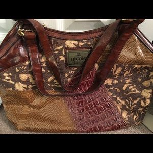 Nicole miller mixed media bag